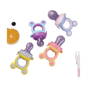 מוצץ סיליקון לאוכל לתינוק - פטמה ללא BPA