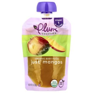 מזון תינוקות אורגני מנגו , Plum Organics שלב 1