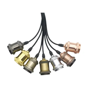 מחזיק נורה וינטג'- בסיס לתלייה לאדיסון - E27