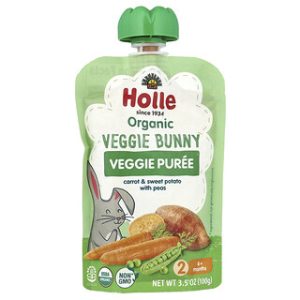 מחית ירקות אורגנית Holle- ארנבון ירקות 6+ חודשים