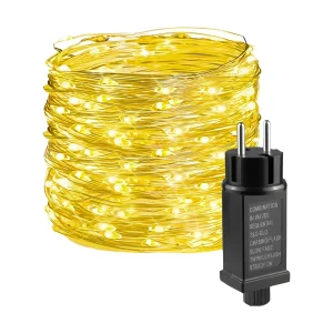 מחרוזת נורות LED נחושת גן- קישוטים לאירועים