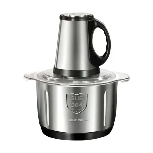 מטחנת בשר חשמלית 5L - נירוסטה , מעבד מזון למטבח