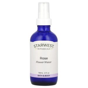 מי ורדים טהורים Starwest Botanicals - 118 מ"ל - טיפוח עור