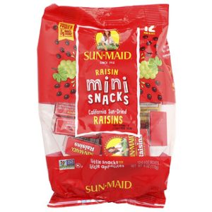מיני חטיפי צימוקים Sun-Maid - 12 יחידות - 0.5oz