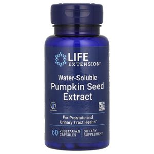 מיצוי זרעי דלעת מסיס במים - Life Extension - 60 כמוסות