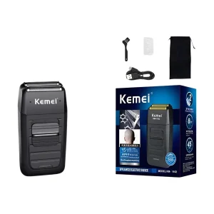 מכונת גילוח אלחוטית לגבר Kemei-1102 - דו-להבית