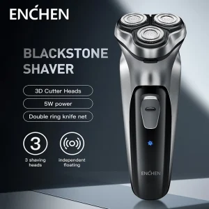 מכונת גילוח חשמלית ENCHEN Blackstone לגבר - נטענת