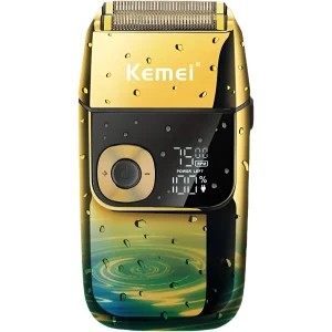 מכונת גילוח חשמלית Kemei 2 ב-1 לגבר- גוזם זקן