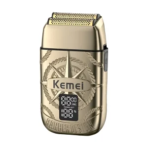 מכונת גילוח חשמלית Kemei T362 לגבר - לגילוח חלק