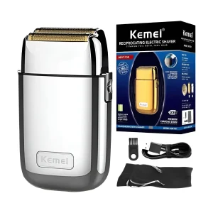 מכונת גילוח חשמלית Kemei TX1 - לגבר - אלחוטית