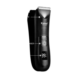 מכונת תספורת KEMEI KM-1840 חשמלית נטענת לגבר