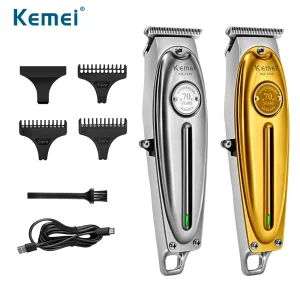 מכונת תספורת Kemei 1949 מקצועית - לגברים אלחוטית
