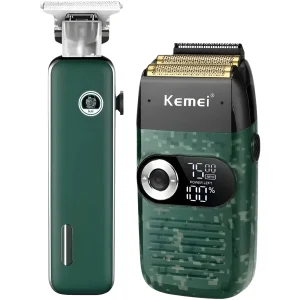 מכונת תספורת וגילוח חשמלית Kemei KM-2027 לגבר