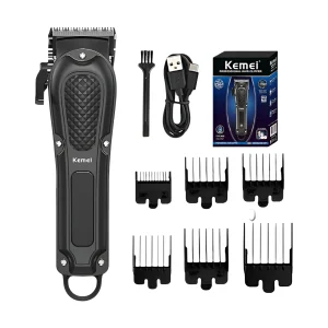 מכונת תספורת חשמלית Kemei KM-1071 - נטענת ואלחוטית