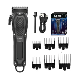 מכונת תספורת חשמלית Kemei KM-1071 - נטענת ואלחוטית