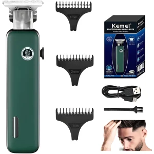 מכונת תספורת חשמלית Kemei KM-5098 לגבר - שקטה וחזקה