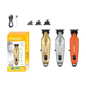 מכונת תספורת מקצועית Kemei KM-2293 - אלחוטית לגבר