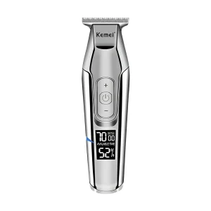 מכונת תספורת מקצועית Kemei KM-5027 לגבר - דיגיטלית