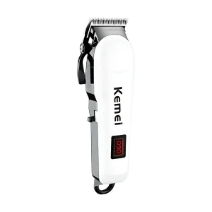 מכונת תספורת מקצועית Kemei - אלחוטית USB נטענת