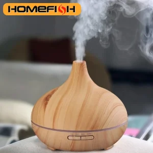 מכשיר אדים HOMEFISH 4 ב-1 עם מקרן כוכבים