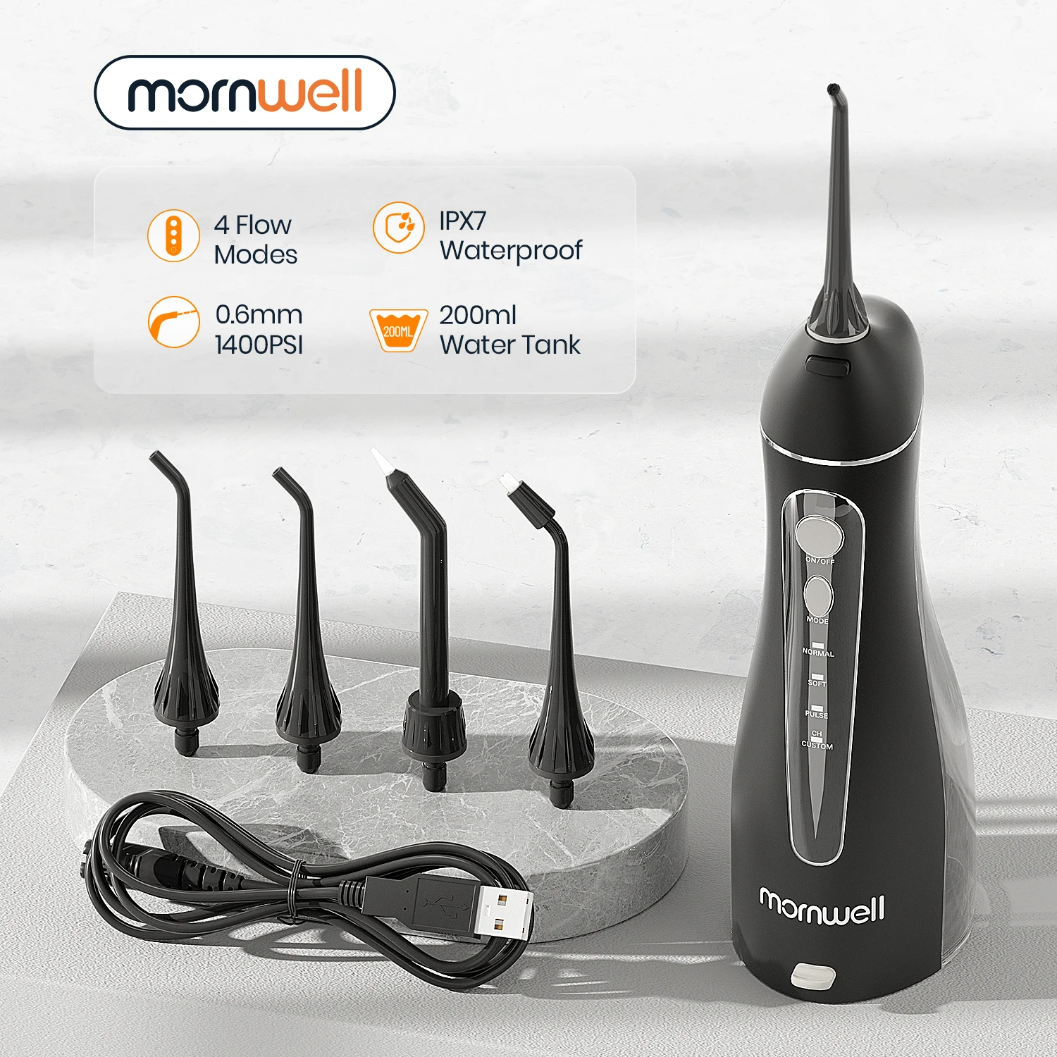 מכשיר השקיה דנטלית נייד - Water Dental Flosser