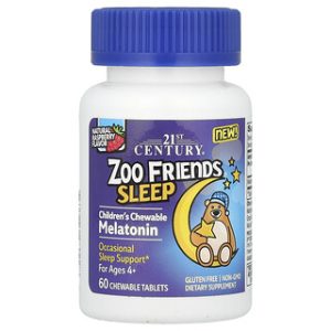 מלatonin לילדים - סוכריות גומי לשינה, ראספברי
