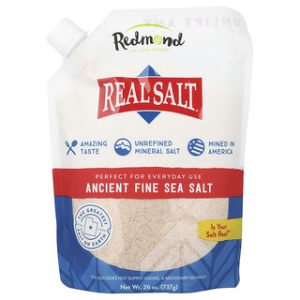 מלח ים דק עתיק - Redmond Real Salt 737 גרם