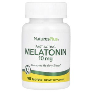 מלטרנין 10 מ"ג - NaturesPlus - 90 טבליות לשינה טובה