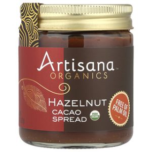 ממרח אגוזי לוז קקאו אורגני Artisana - 227 גרם