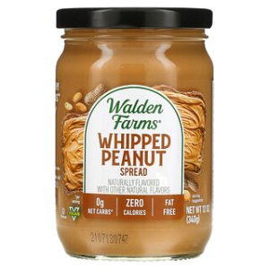 ממרח בוטנים מוקצף ללא סוכר Walden Farms - 340 גרם