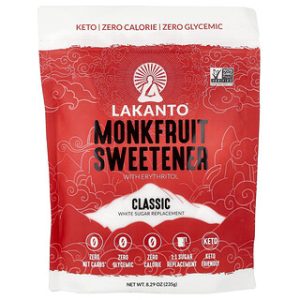 ממתיק ללא סוכר Lakanto - ממתיק נזירים קלאסי 235 גרם