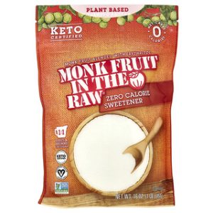 ממתיק ללא קלוריות Monk Fruit In The Raw - 454 גרם