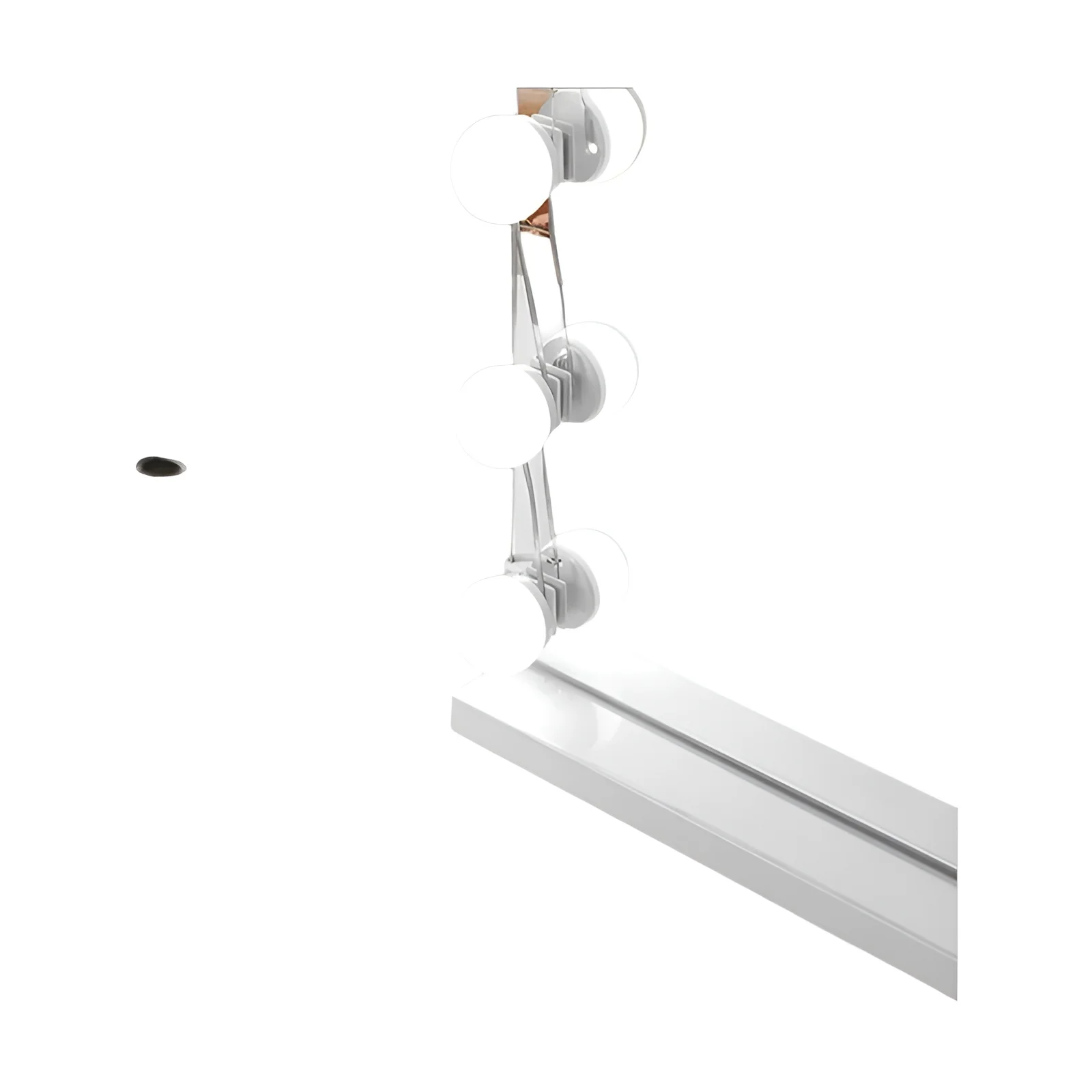 מנורות איפור LED נטענות - תאורת מראה מעומעמת USB