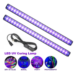 מנורת UV LED ג'ל - נורת T5 USB 395-405nm