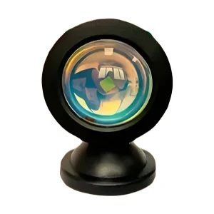 מנורת הקרנת שקיעה צבעונית - RGB, שלט USB ושינוי צבעים