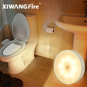 מנורת לילה חכמה עם חיישן - תאורת LED ניידת USB