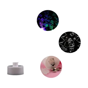 מנורת לילה מיני LED - קישוט סנטה מנצנץ לחג