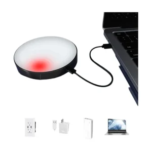 מנורת לילה ניידת LED - נטענת, לעמעום, לחדר
