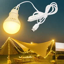 מנורת קמפינג LED נטענת USB - ניידת ומעומעמת