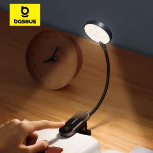 מנורת שולחן LED Baseus אלחוטית נטענת- לקריאה ולפטופ