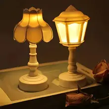 מנורת שולחן LED HOMEFISH - עיצוב גיאומטרי פרחוני
