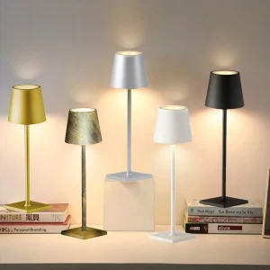 מנורת שולחן LED - חיישן מגע 3 צבעים - קישוט חדר