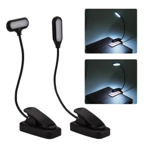 מנורת שולחן LED ניידת לקריאה - ספרייה, נטענת