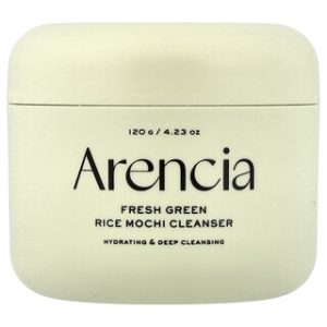 מנקה פנים מוצ'י אורז ירוק - Arencia 120 גרם