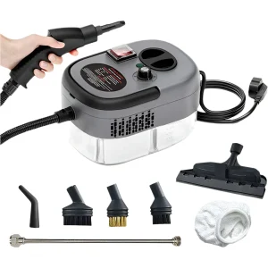 מנקה קיטור 2500W נייד - לבית, רכב ומטבח