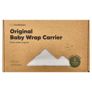 מנשא בד לתינוק KeaBabies- אפור אבן - 0-36 חודשים