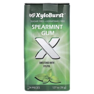 מסטיק קסיליטול Xyloburst בטעם מנטה - 24 יחידות