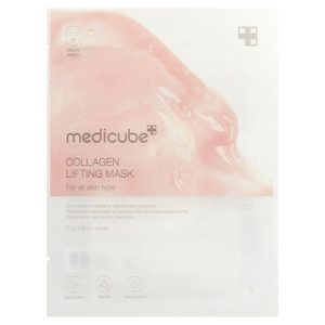 מסכת קולגן Medicube- הרמה וזוהר לעור, גיליון בודד