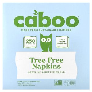 מפיות במבוק Caboo - 250 מפיות נייר טבעיות