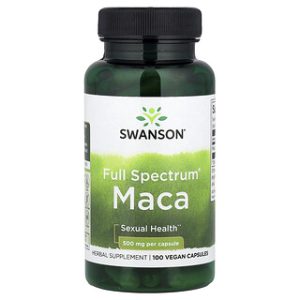 מקה Swanson 500 מ"ג - תוסף תזונה טבעי לנשים